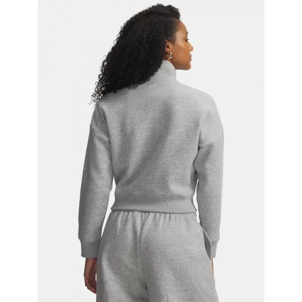  Ženski sweatshirt UNDER ARMOUR RIVAL FLEECE SCRIPT HZ 6012292-011 SIVA 