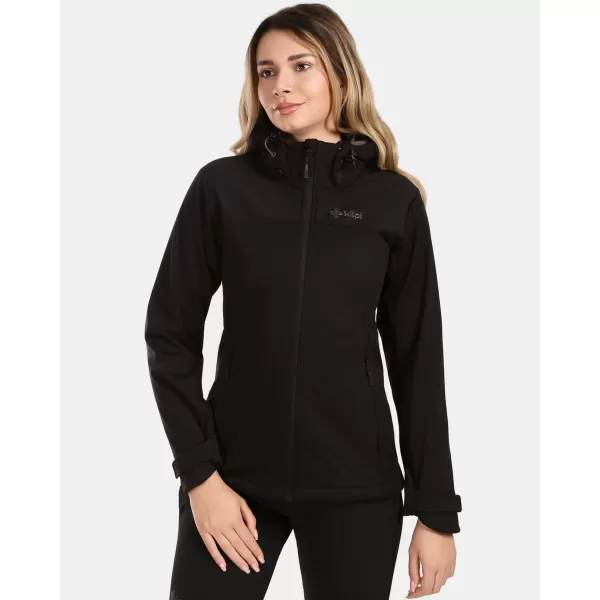  Ženska softshell jakna KILPI ONTAVIA-W 1L0113KI CRNA 