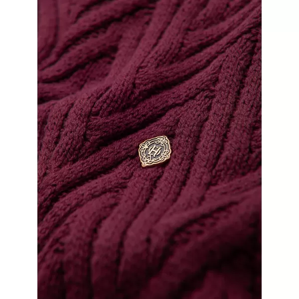 Muški pulover OMBRE OM-SWSW-0190 TAMNOCRVENA 