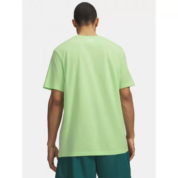  Muška majica kratkih rukava UNDER ARMOUR M SPORTSTYLE LC SS 1326799-712 ZELENA 
