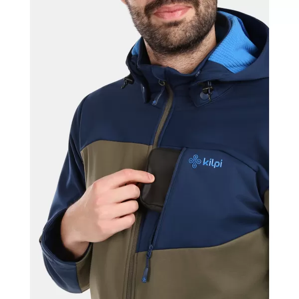  Muška softshell jakna KILPI ONTAVIO-M 1M0112KI KAKI 