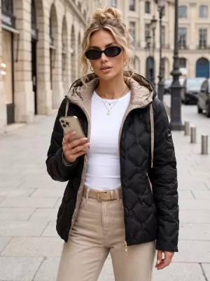 Ženska jakna DSTREET TY5886 CRNA