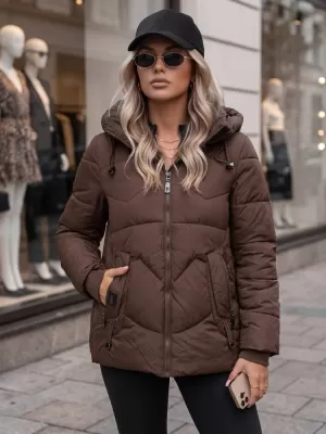 Ženska jakna DSTREET TY5752 SMEĐA