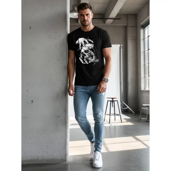 Muška majica kratkih rukava DSTREET NX049R CRNA 