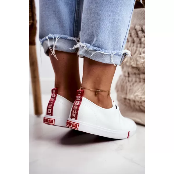  Ženske tenisice BIG STAR SHOES GG274005 BIJELO/CRVENO 