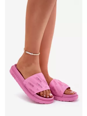 Ženske papuče BIG STAR SHOES RR274A541 RUŽIČASTA