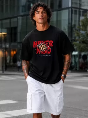 Muška majica kratkih rukava DSTREET NX1021R-BK-O CRNA
