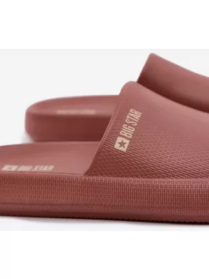 Ženske papuče BIG STAR SHOES UU274088 NIJANSE CRVENE