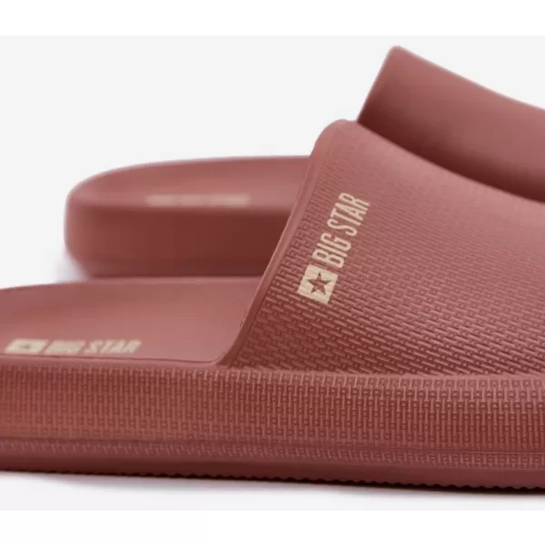  Ženske papuče BIG STAR SHOES UU274088 NIJANSE CRVENE 