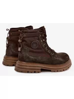 Muške cipele BIG STAR SHOES UU174254 SMEĐE/BEŽ SJENE