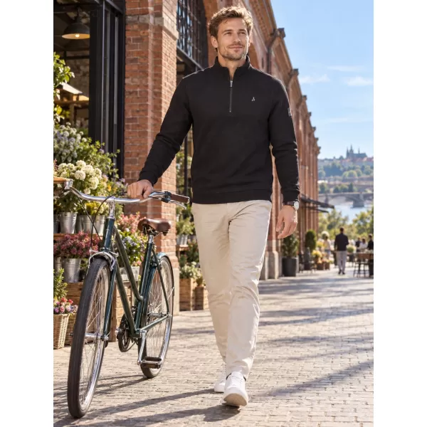  Muški sweatshirt ALTISPORT IKEY CRNA 