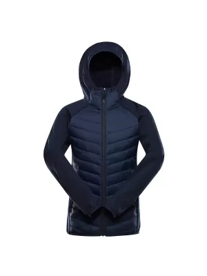 Dječji sweatshirt ALPINE PRO NORNO OCEAN OBASJAN MJESEČINOM