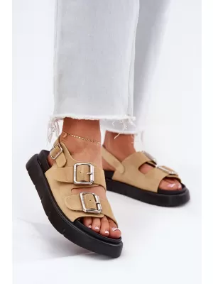 Ženske sandale BIG STAR SHOES RR274665 BEŽ