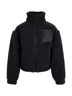 Jakna za djevojčice URBAN CLASSICS UCK6068-00007 CRNA