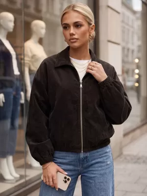 Ženska jakna DSTREET TY6053 SMEĐA