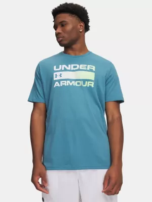 Muška majica kratkih rukava UNDER ARMOUR TEAM ISSUE WORDMARK SS 1329582-466 PLAVA