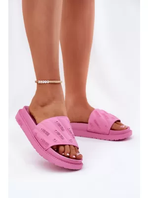 Ženske papuče BIG STAR SHOES RR274A541 RUŽIČASTA