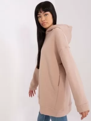 Ženski sweatshirt BASIC FEEL GOOD RV-BL-8042.00P TAMNO BEŽ