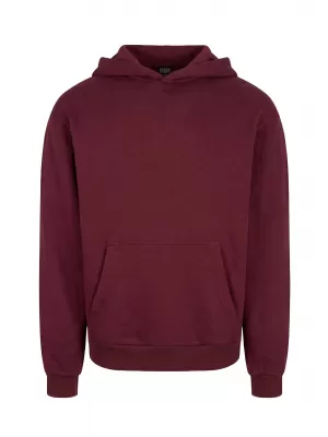 Muški sweatshirt URBAN CLASSICS TB6750-00606 TAMNOCRVENA