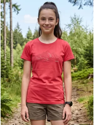 Dječja majica ALPINE PRO ECOMO 4 MALINA VARIJANTA PA