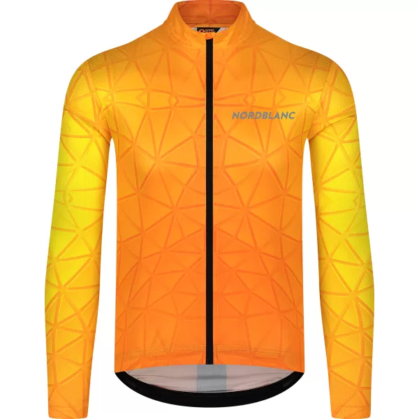  Muški biciklistički dres NORDBLANC RIDEPRO NBSMF8102 JANTAR 
