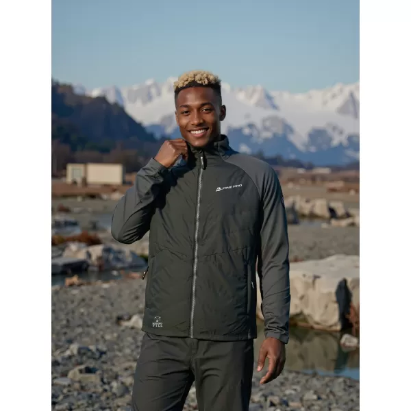  Muški sweatshirt ALPINE PRO JORW 2 CRNA 
