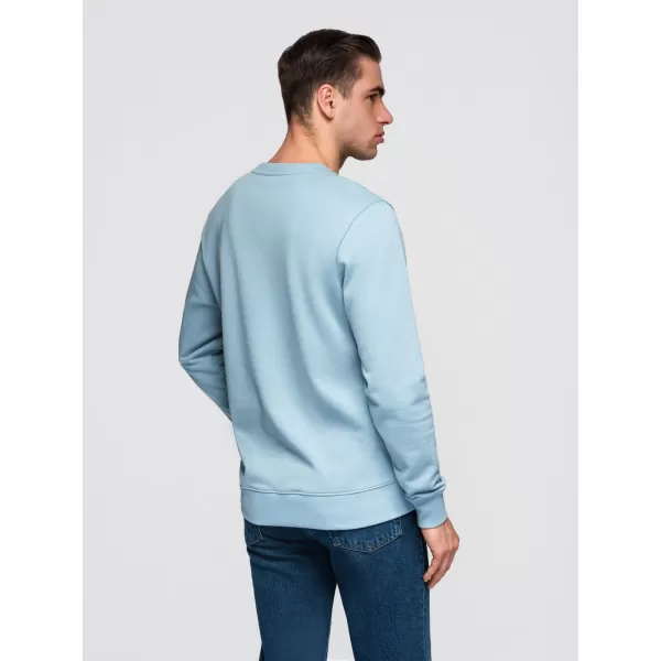  Muški sweatshirt OMBRE OM-SSBN-0271 PLAVA 