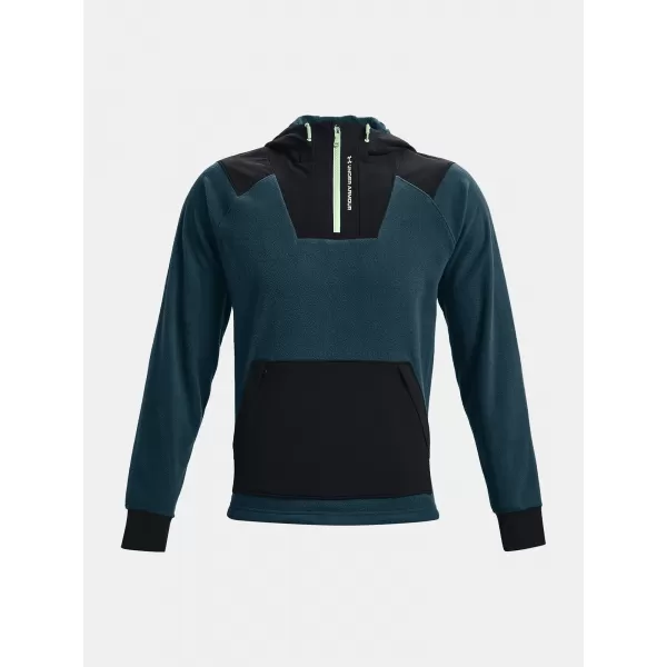  Muški sweatshirt UNDER ARMOUR UA RUSH FLEECE HOODIE 1366177-413 PLAVA 