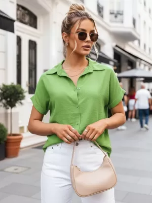 Ženska košulja DSTREET DY0290 ZELENA