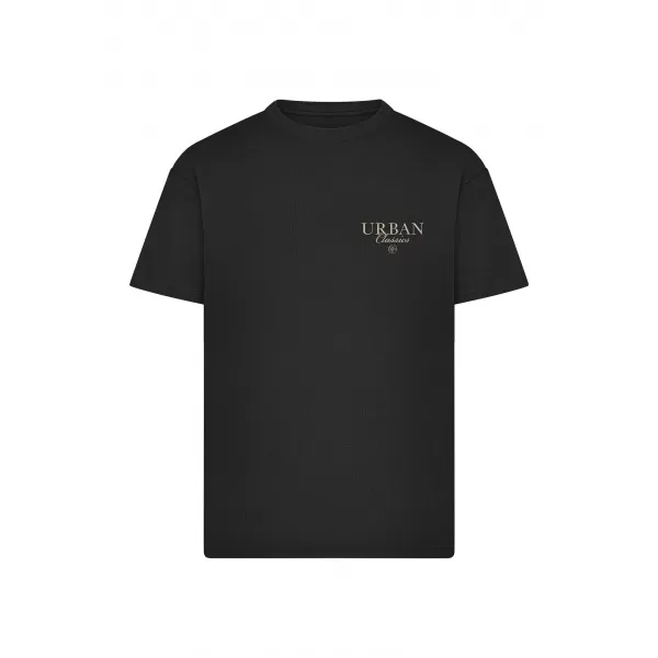  Muška majica kratkih rukava URBAN CLASSICS TB8755 CRNA 