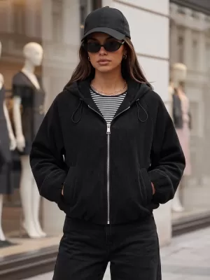 Ženska jakna DSTREET TY6062 CRNA