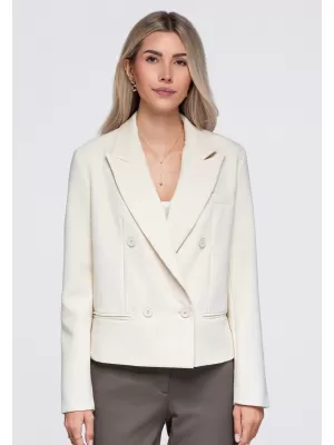 Ženska jakna OMBRE OW-BL-E0006 EKRU