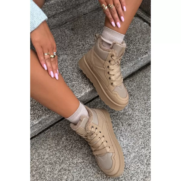  Ženski snjegovići BIG STAR SHOES UU274166 BEŽ 