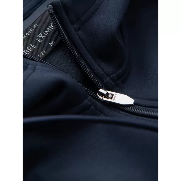  Muški sweatshirt OMBRE OM-SZBC-0196 TAMNOPLAVA 