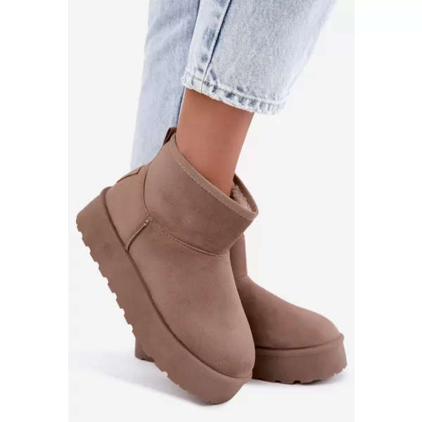  Ženski snjegovići BIG STAR SHOES UU274224 BEŽ 