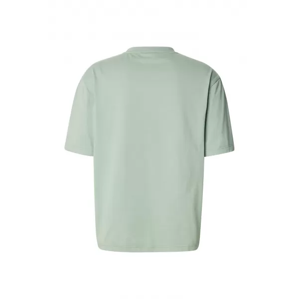  Muška majica kratkih rukava URBAN CLASSICS TB7169 LJILJAN PRAŠINA ZELENA 