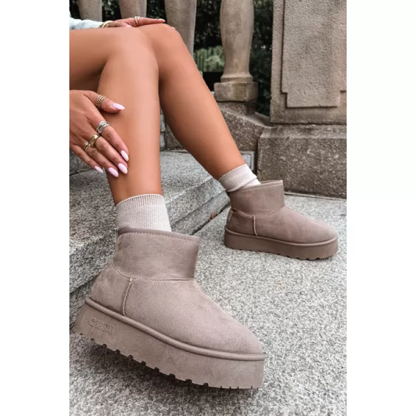  Ženski snjegovići BIG STAR SHOES UU274224 BEŽ 