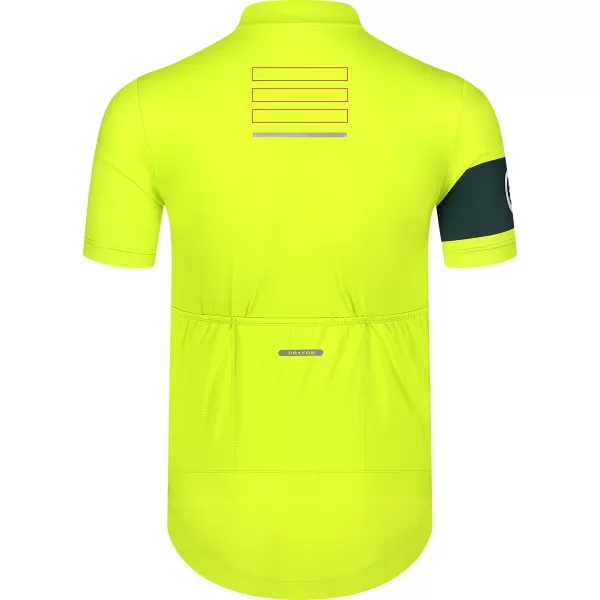  Muški biciklistički dres NORDBLANC CAMEL NBSMF8079 ZELENA 