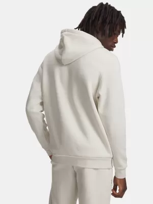 Muški sweatshirt UNDER ARMOUR ICON FLEECE HOODIE 1373880-110 BIJELA