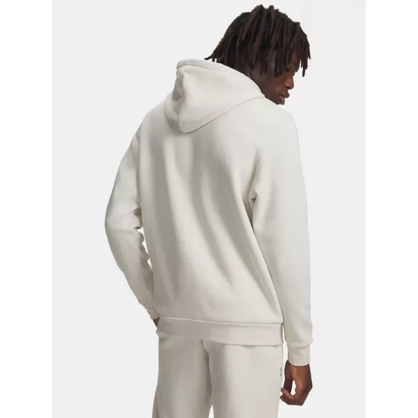  Muški sweatshirt UNDER ARMOUR ICON FLEECE HOODIE 1373880-110 BIJELA 