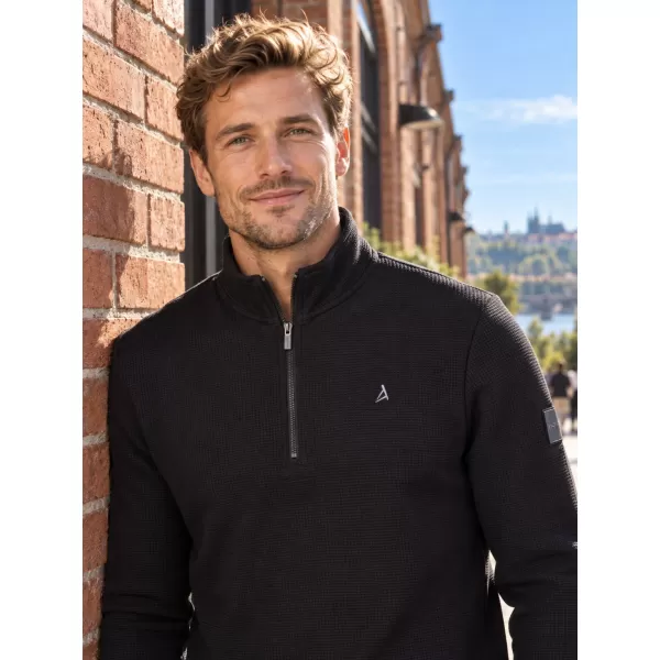  Muški sweatshirt ALTISPORT IKEY CRNA 