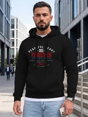 Muški sweatshirt DSTREET NX5150BX-03-09 CRNA