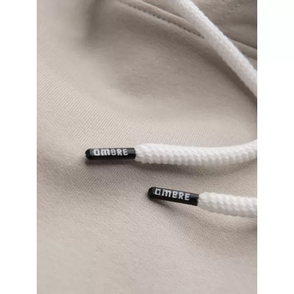  Muški sweatshirt OMBRE OM-SSBN-0270 SVIJETLO BEŽ 