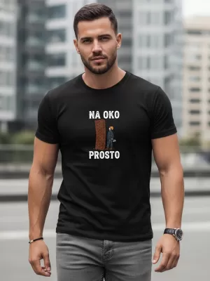 Muška majica kratkih rukava DSTREET NX0107R-BK CRNA
