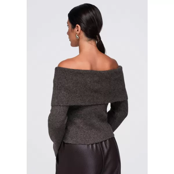  Ženski pulover OMBRE OW-SW-E0011 SMEĐA 
