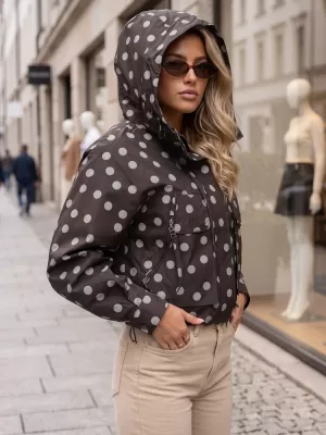 Ženska jakna DSTREET TY6036 SMEĐA