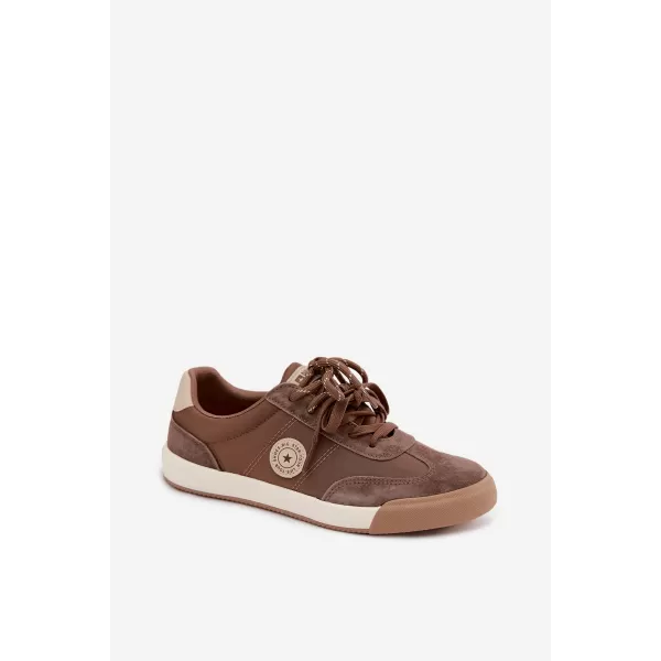  Ženske tenisice BIG STAR SHOES UU274002 SMEĐA/BEŽ 