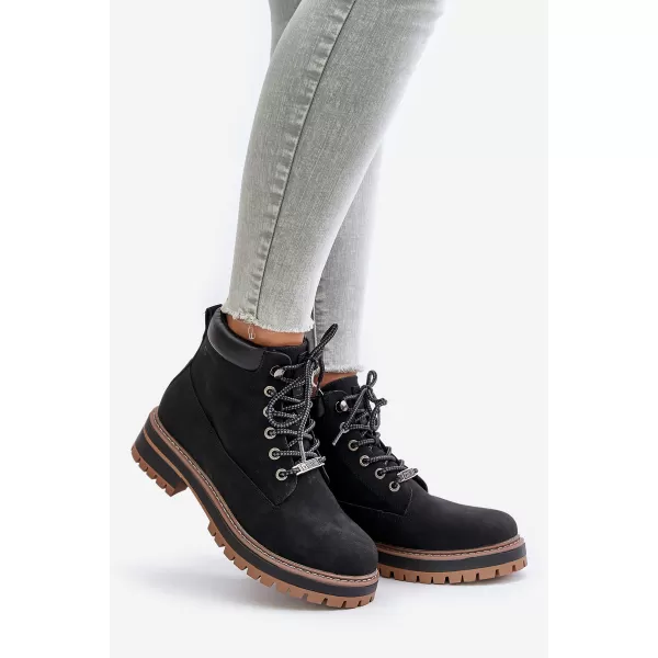  Ženske gležnjače BIG STAR SHOES OO274A290 CRNA 