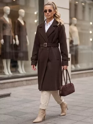 Ženski kaput DSTREET NY0794 SMEĐA