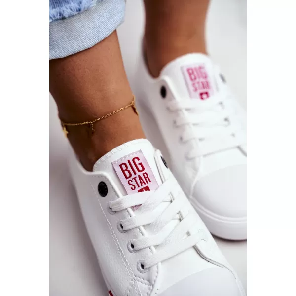  Ženske tenisice BIG STAR SHOES GG274005 BIJELO/CRVENO 